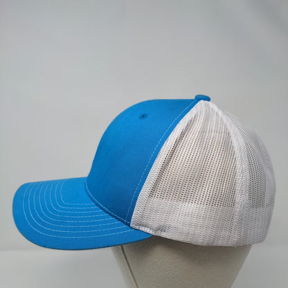 Komatsu Snapback Trucker Hat Blue OSFA Adjustable Mesh Back 6 Panel Richardson
