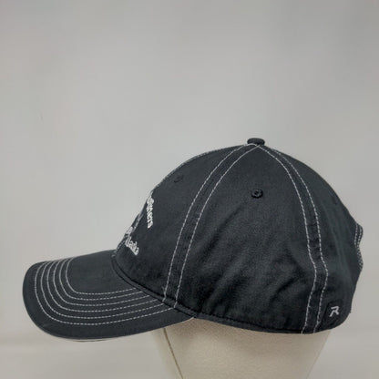 River King Outfitters Nushagak River Alaska Strapback Hat Black OS Adjustable
