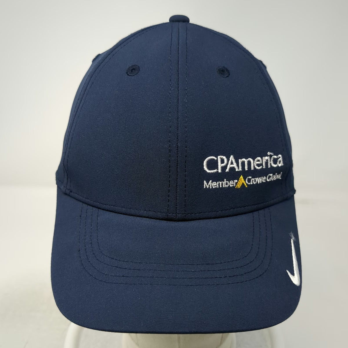 Nike Baseball Cap Blue L CPAmerica Dri-Fit Adjustable Strapback Hat Embroidered