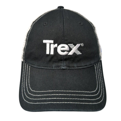 Trex B4 Lumber Snapback Trucker Hat Black M/L Adjustable Mesh Back Richardson