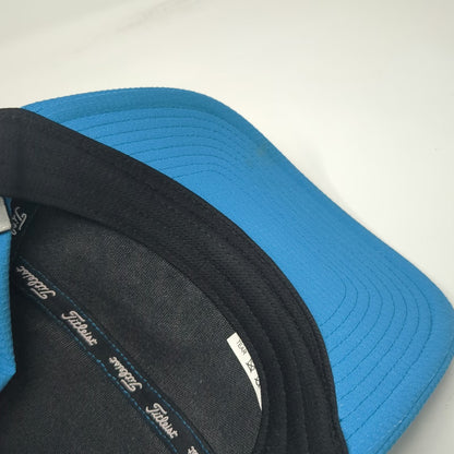 Titleist Snapback Hat Blue OSFM Pro V1 FootJoy FJ Golf Raised Sport Embroidery
