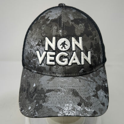 Jack Link's Trucker Hat Gray One Size Camo Bigfoot Non Vegan Feed Your Wild Side