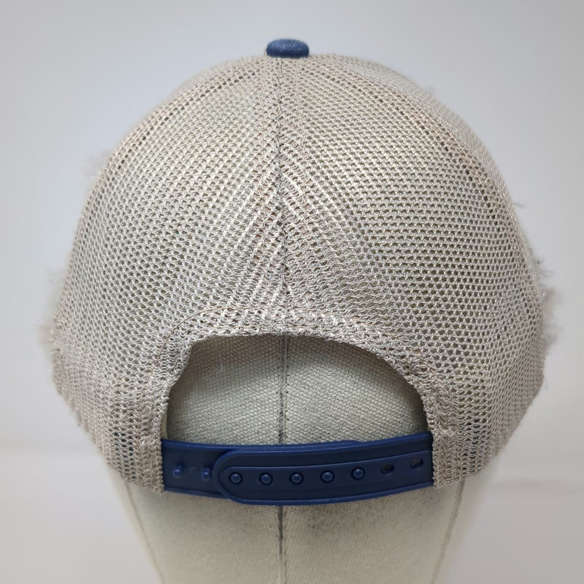 Mycogen Seeds Blue Trucker Hat One Size Mesh Snapback Patch Agriculture Logo