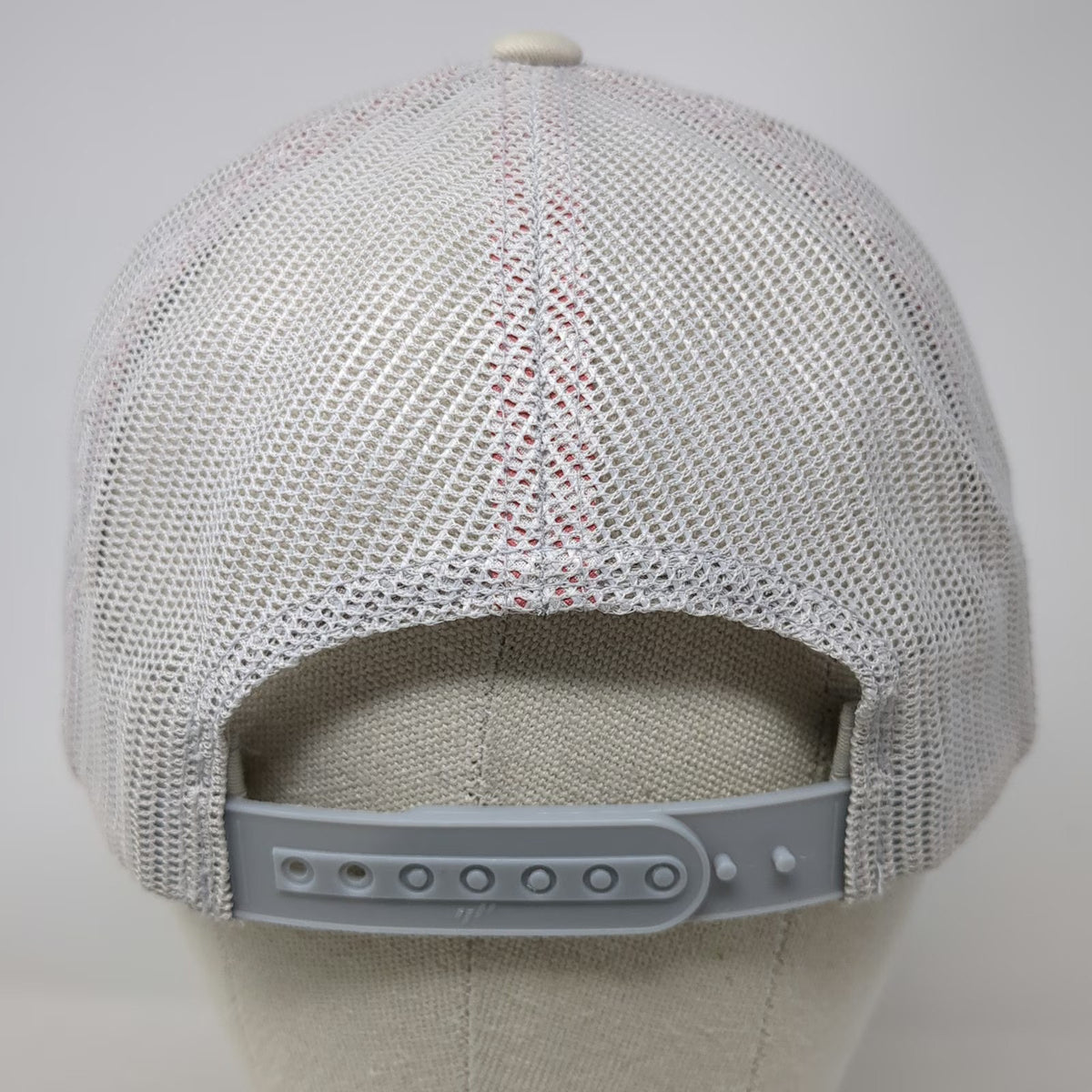 Yupoong Trucker Hat Orange White One Size 5 Panel Mesh Snapback Vivint Home