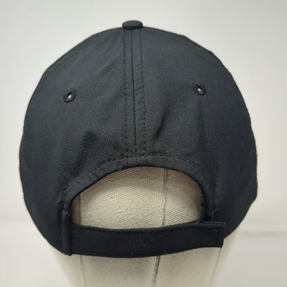 Quake City Caps Baseball Cap Black Red One Size Coca-Cola Moisture Wicking Hat