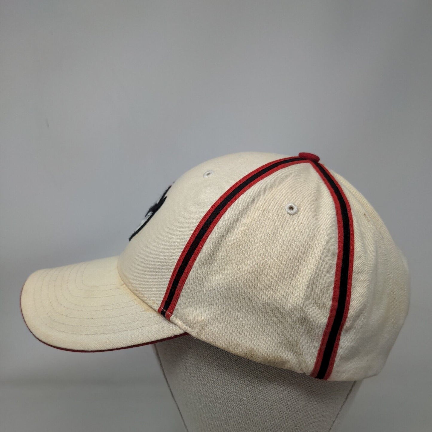 Twins Enterprise Cooperstown Collection Cincinnati Reds Hat Tan OSFA MLB Logo