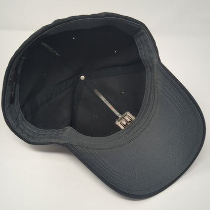 Tiger Woods One Fitted Baseball Cap Black XL Lightweight Embroidered Nike