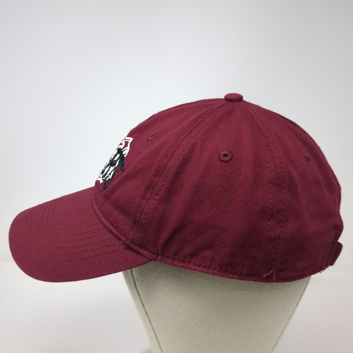 Harry Potter Baseball Cap Red One Size Hogwarts Crest Slideback Embroidered Hat
