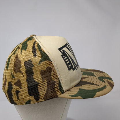 The 'Nam Snapback Mesh Back Trucker Hat Camo M/L Adjustable Kenda