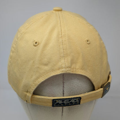 Ahead Vintage Wyndham Championship Golf Hat Baseball Cap Yellow OSFM Slideback