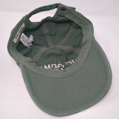 Welcome To Pardise Slideback Baseball Cap Green One Size Adjustable Billabong