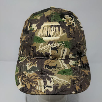 NAPA Outdoors Strapback Hat Camouflage OSFM Adjustable Embroidered