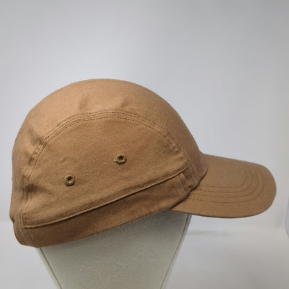Duluth Trading Co Baseball Cap Brown L Cotton Stretch Slideback 5 Panel Hat