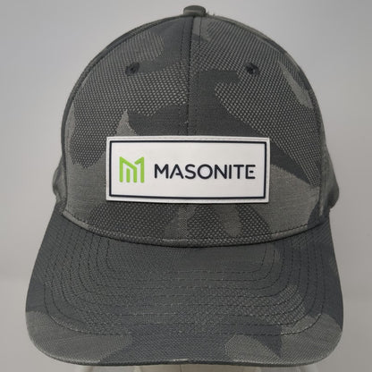 PSG Snapback Gray Camo One Size Hat Masonite Logo Textured Polyester Casual Cap