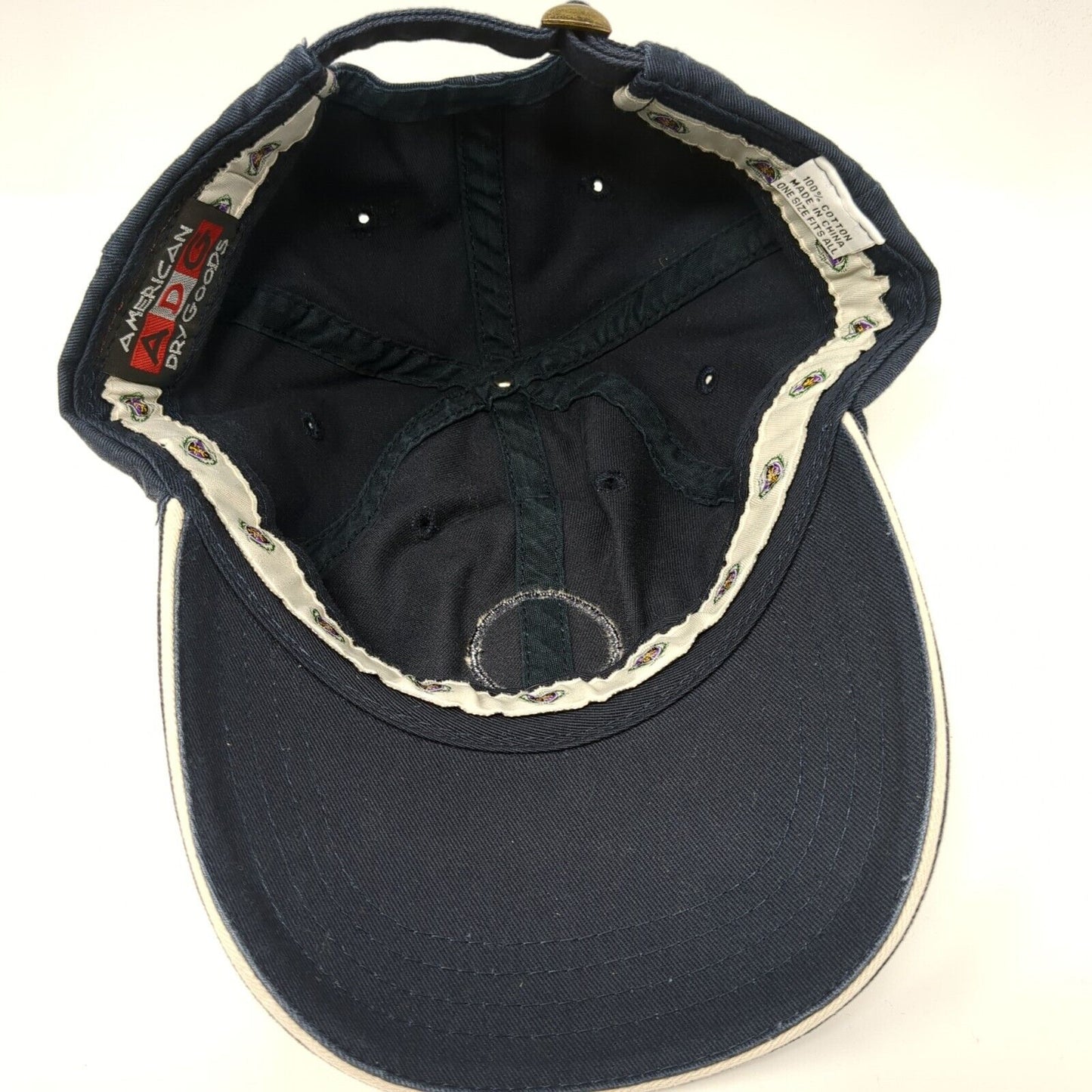 The National Golf Club of Kansas City Slideback Hat Blue One Size Adjustable ADG