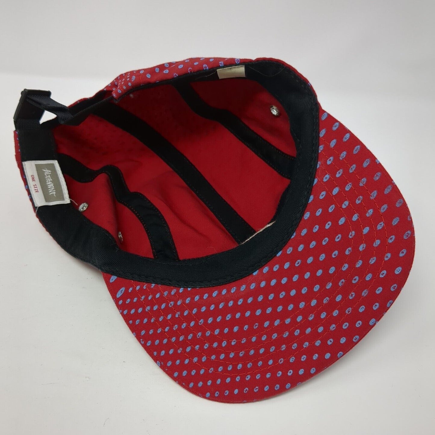 Altamont Strapback 5 Panel Hat Multicolor One Size Adjustable Spotted