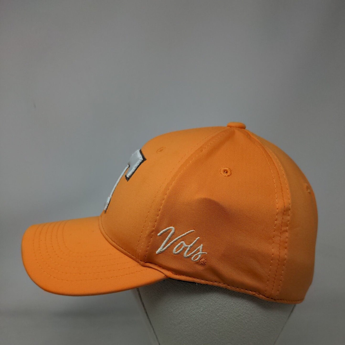 Tennessee Volunteers Fitted Hat Orange Top of the World Embroidered Logo NCAA