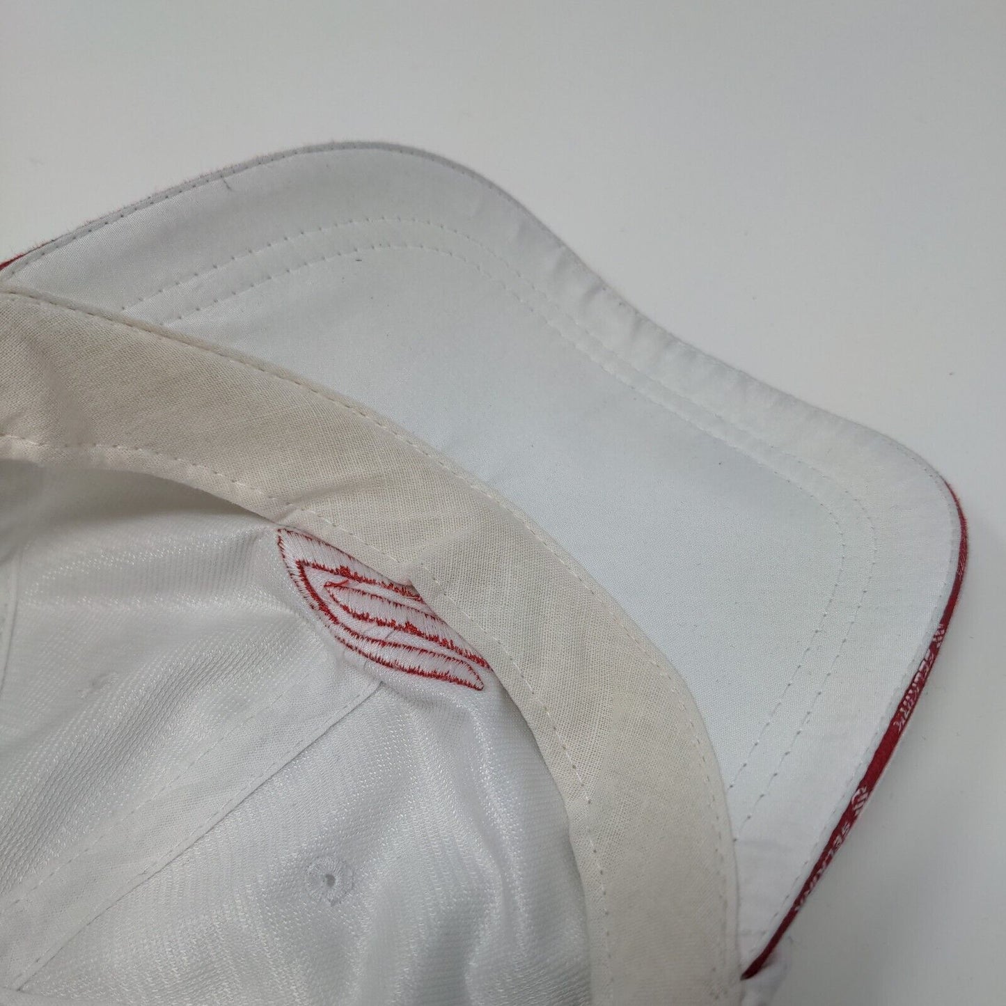 Selkirk Sport Strapback Hat White OSFA Adjustable Embroidered 6 Panel Polyester