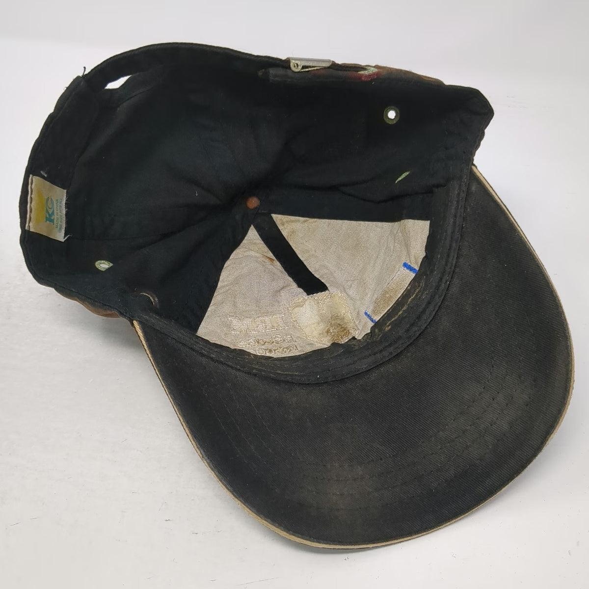 KC Baseball Cap Black One Size IBM pSeries RS6000 WB-SYSTEMS Slideback Tech Hat