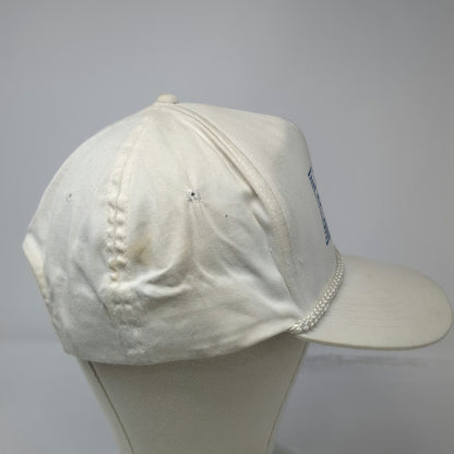 5 Panel Beige One Size Hat Cool Runnings Freight Coordinators Truck Graphic Rope