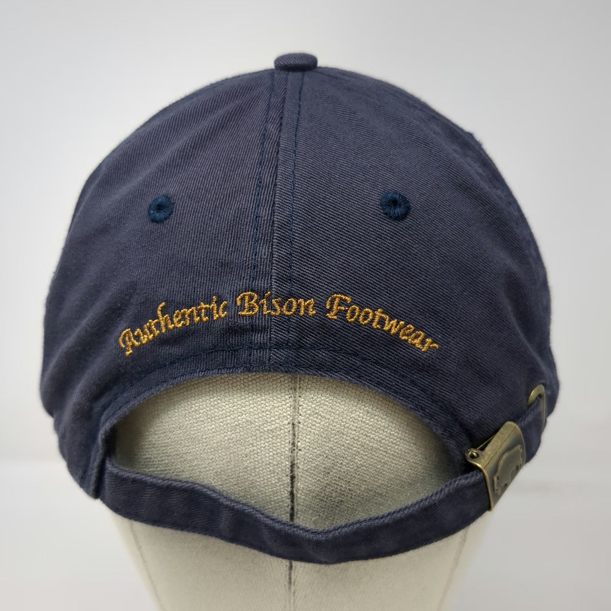 H.S. Trask & Co Baseball Cap Blue One Size Floatplane Bison Footwear Cotton Hat