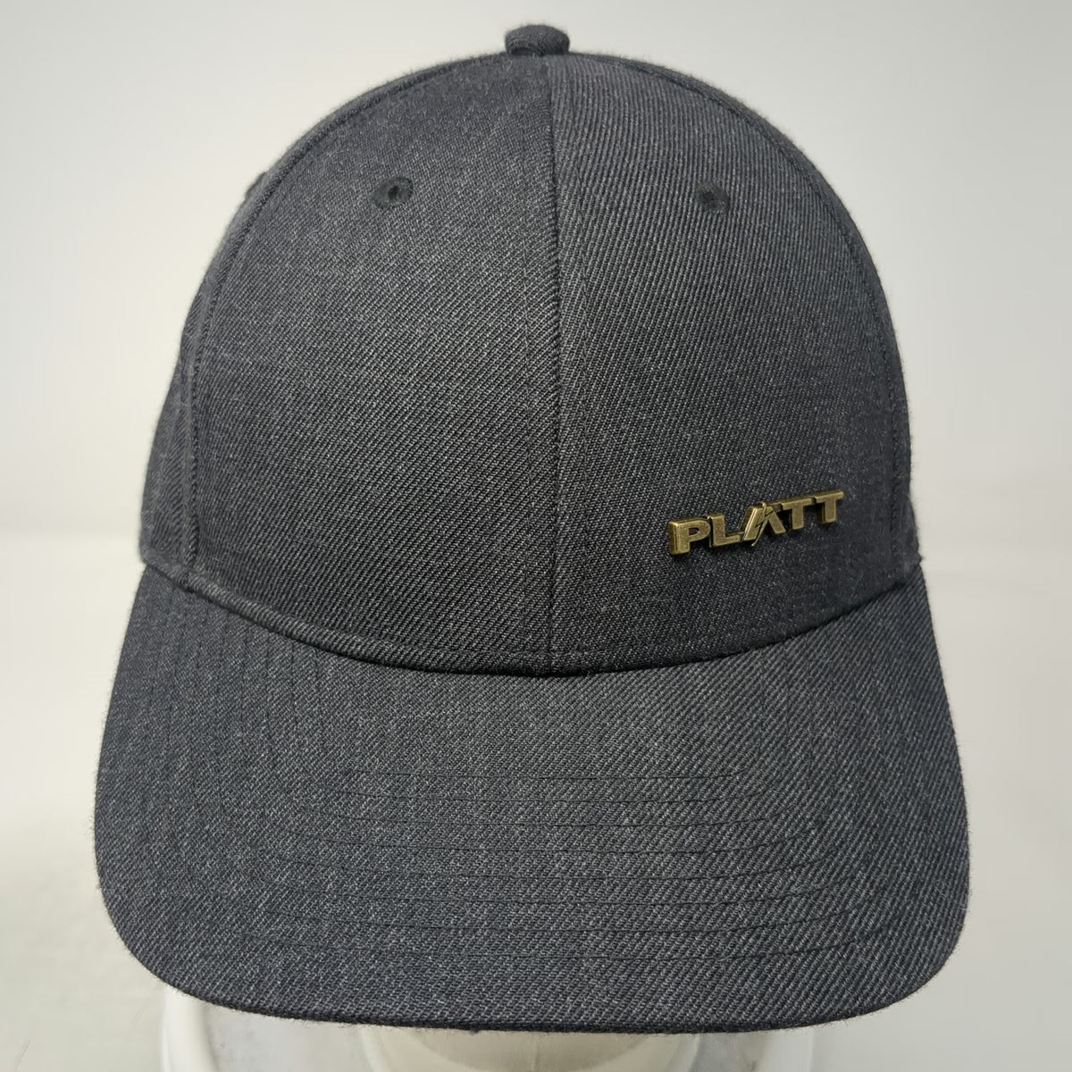 Platt Electrical Supply Gray Baseball Cap One Size Adjustable Metal Logo Hat