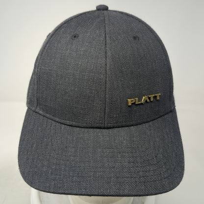 Platt Electrical Supply Gray Baseball Cap One Size Adjustable Metal Logo Hat