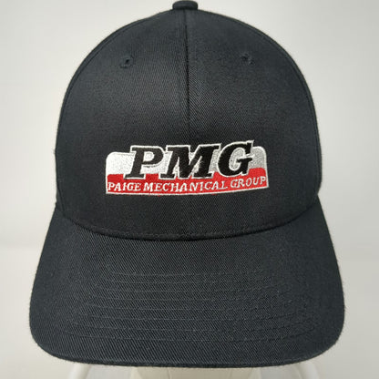 Port Authority Paige Mechanical Group Baseball Cap Black M Fitted Flexfit Hat