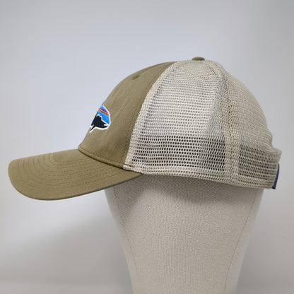 Patagonia Trucker Hat Brown One Size Mesh Back Fitz Roy Trout Fish Logo Snapback