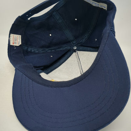 Yupoong BCFD Baker City Oregon 5 Panel Blue One Size Rope Snapback Hat Logo
