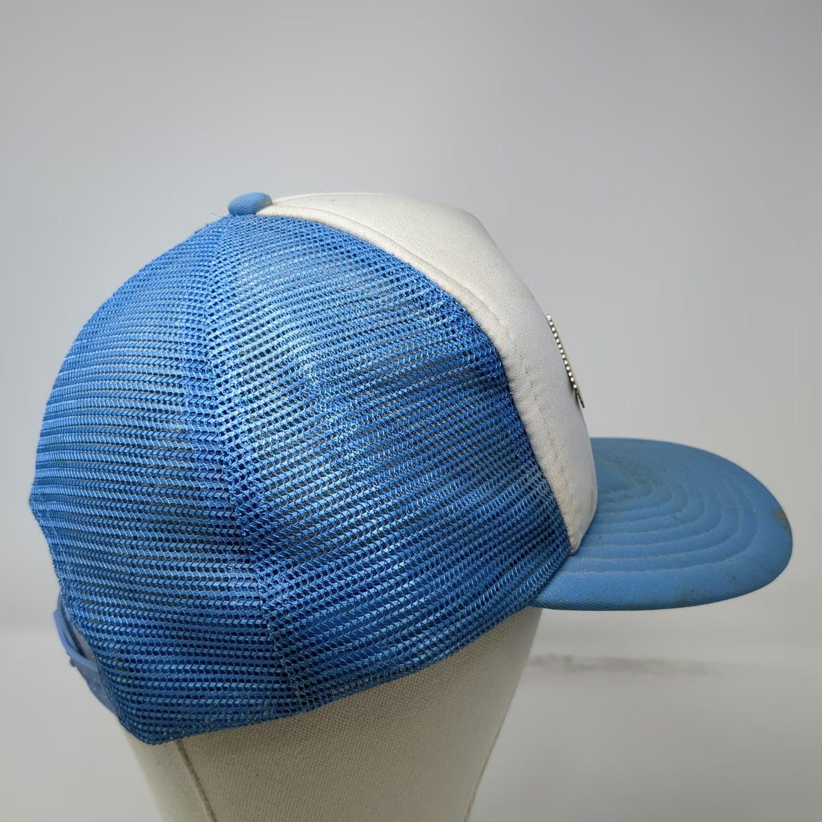 Sportcap Trucker Hat Blue White Idaho Centennial Jubilee Stanley Pins Vintage