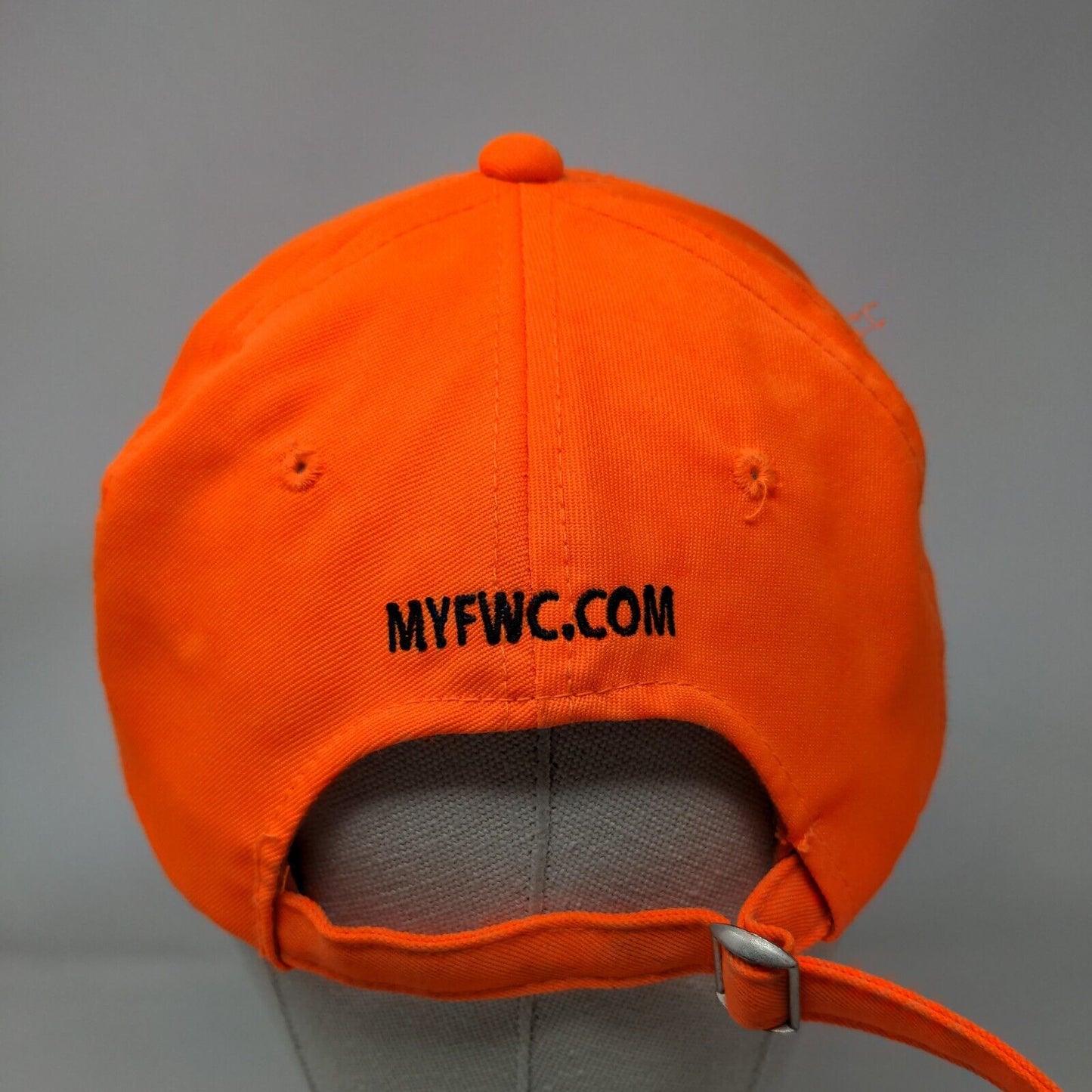 Youth Hunting Program of Florida Slideback Hat Orange OSFM Embroidered