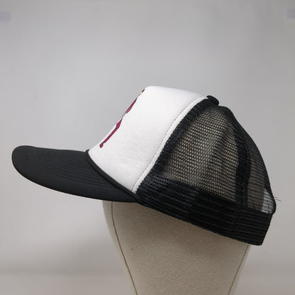 Nobody Messes With Jesus Snapback Rope Trucker Hat Black OSFA Mesh Back