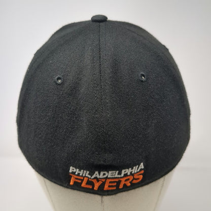 '47 Philadelphia Flyers NHL Cap Black M Stretch Fit Curved Brim Embroidered Hat