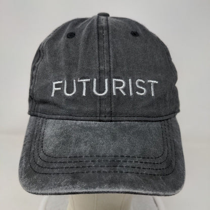 Futurist Slideback Hat OS Gray Embroidered W/Tags Authentic American Heritage