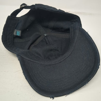 District Baseball Cap Black One Size Gojo Jujutsu Kaisen Distressed Hat Manga