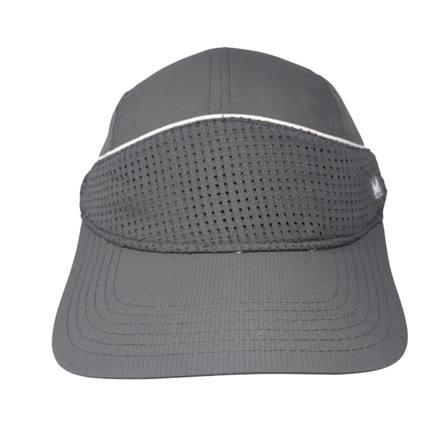 Mission Strapback Hat Gray One Size Adjustable Wet To Cool Outdoor