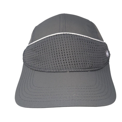 Mission Strapback Hat Gray One Size Adjustable Wet To Cool Outdoor