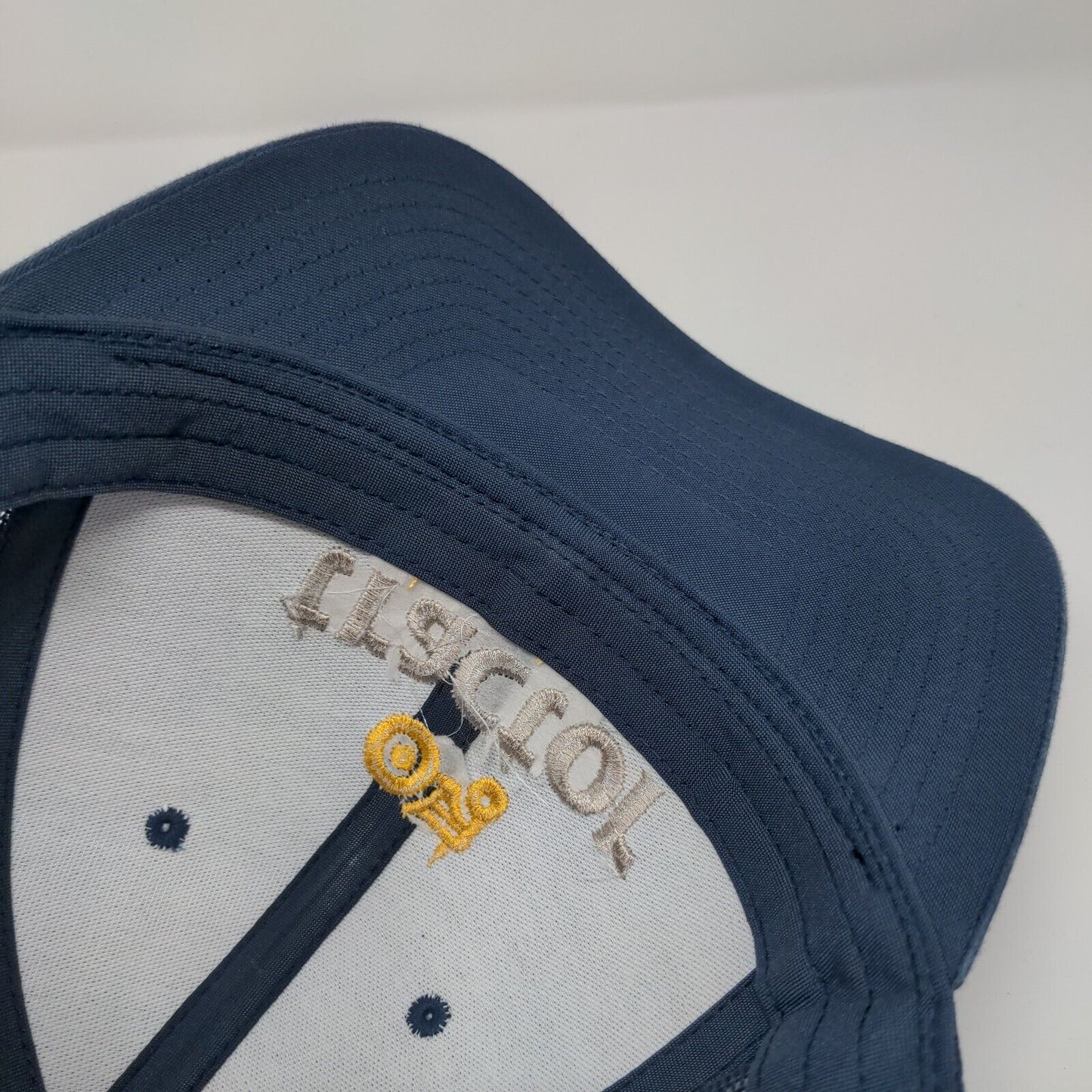 Tractor Beverage Co. Snapback Trucker Hat Blue One Size The Classics Yupoong