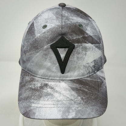 ivivva by lululemon 5 Panel Gray Hat L Snapback Seek Wonder Camo Stretch Graphic