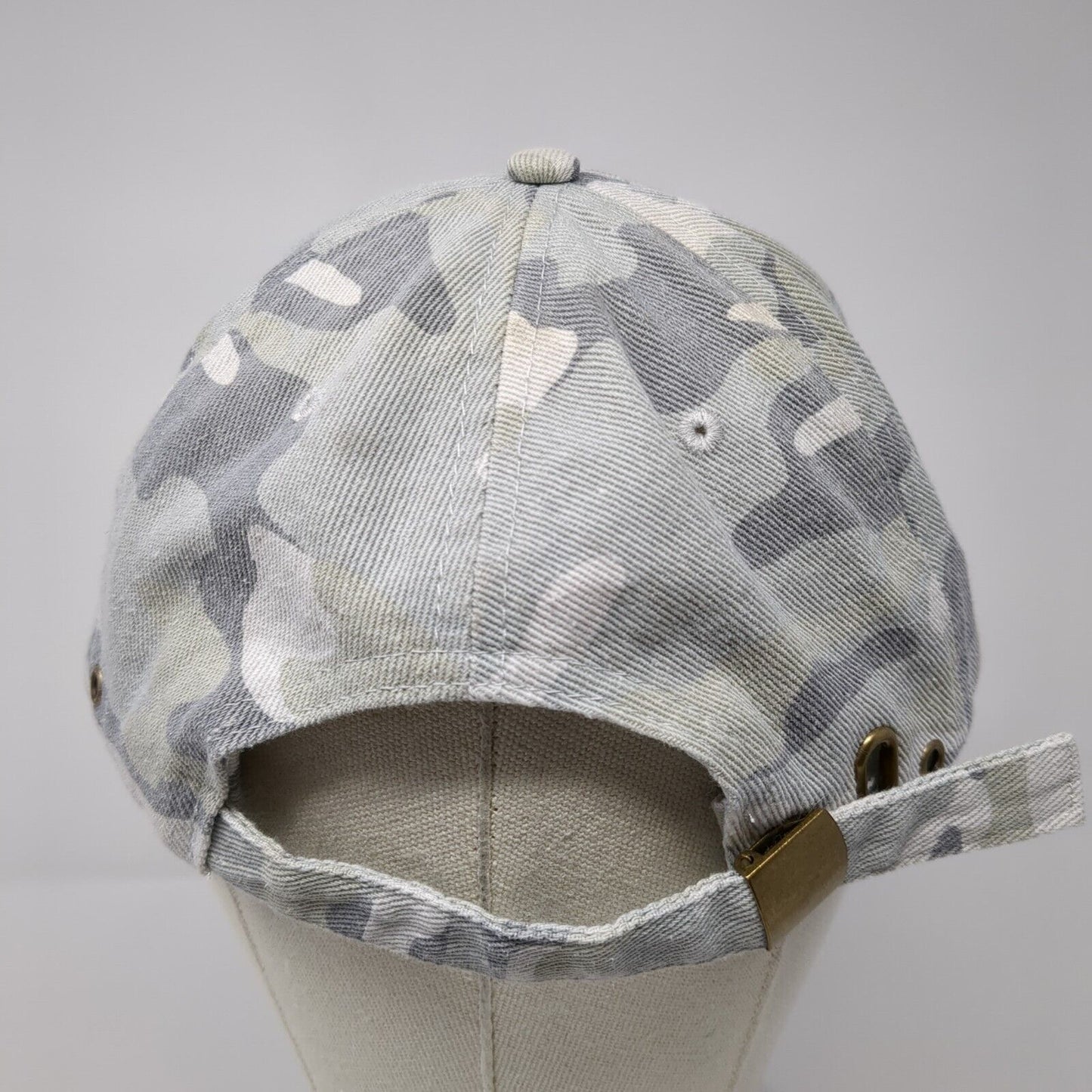 Rubi Slideback Hat Camouflage OSFA Adjustable 6 Panel Vent Holes Outdoor