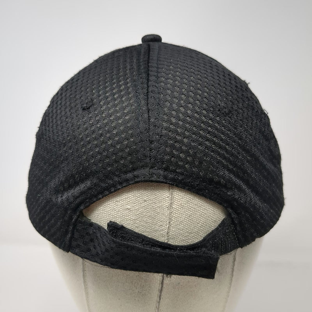 Wawa Logo Polyester Mesh Baseball Cap Black One Size Strapback Breathable Hat
