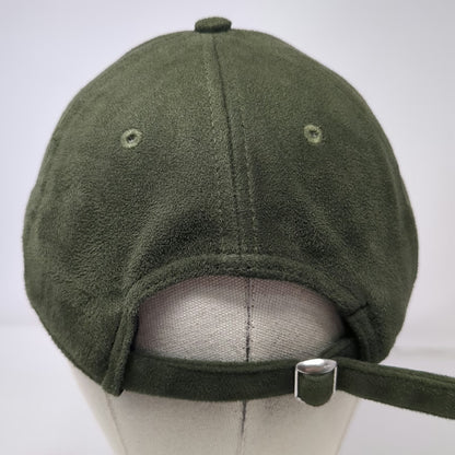 New York Yankees MLB New Era Baseball Cap Green One Size Suede 9TWENTY Slideback