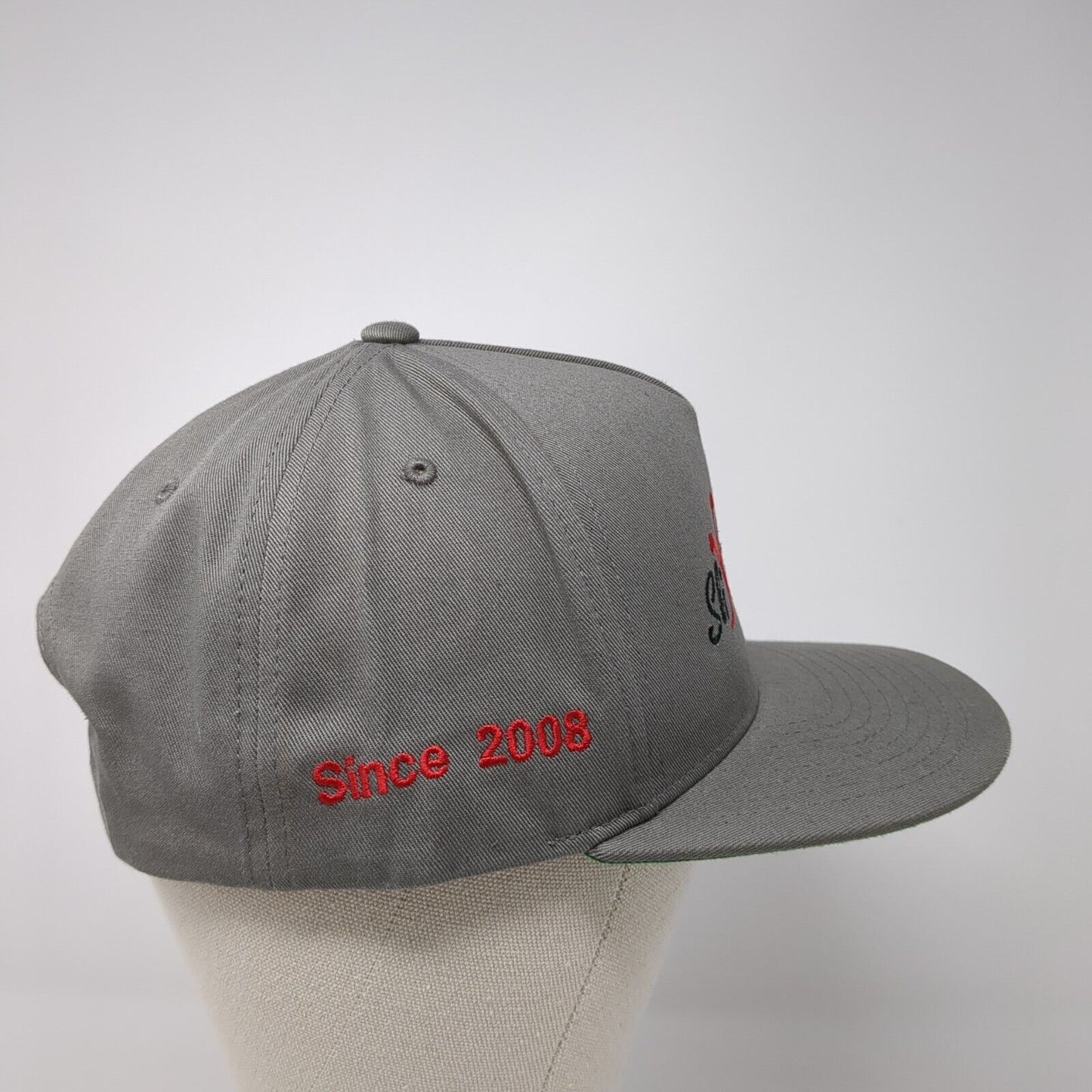Slixprings Made in USA Since 2008 Snap Back Hat Gray One Size Adjustable Yupoong