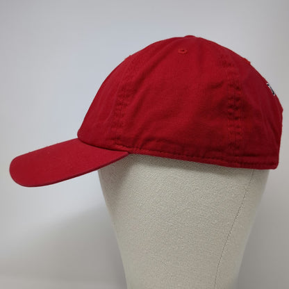 Bay State Apparel Baseball Cap Red One Size Boston B Logo Massachusetts Hat