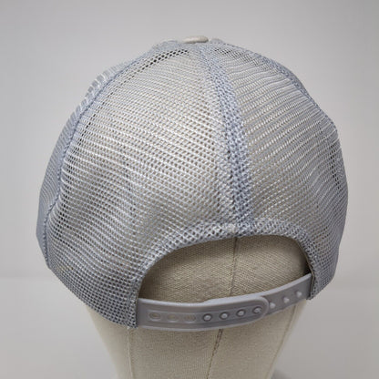 Big Sky Oil Texaco Snapback Trucker Hat Gray One Size Adjustable Mesh Back Rope