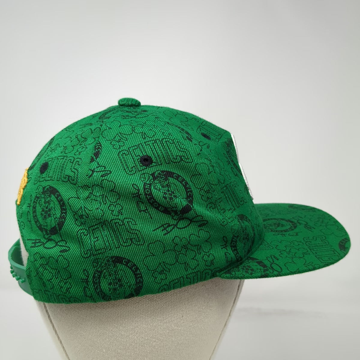 Boston Celtics NBA Zephyr Garden Authentic Green One Size Snapback Hat