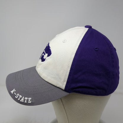 Captivating Kansas State Wildcats NCAA Cap Hat Purple White Gray One Size Cotton