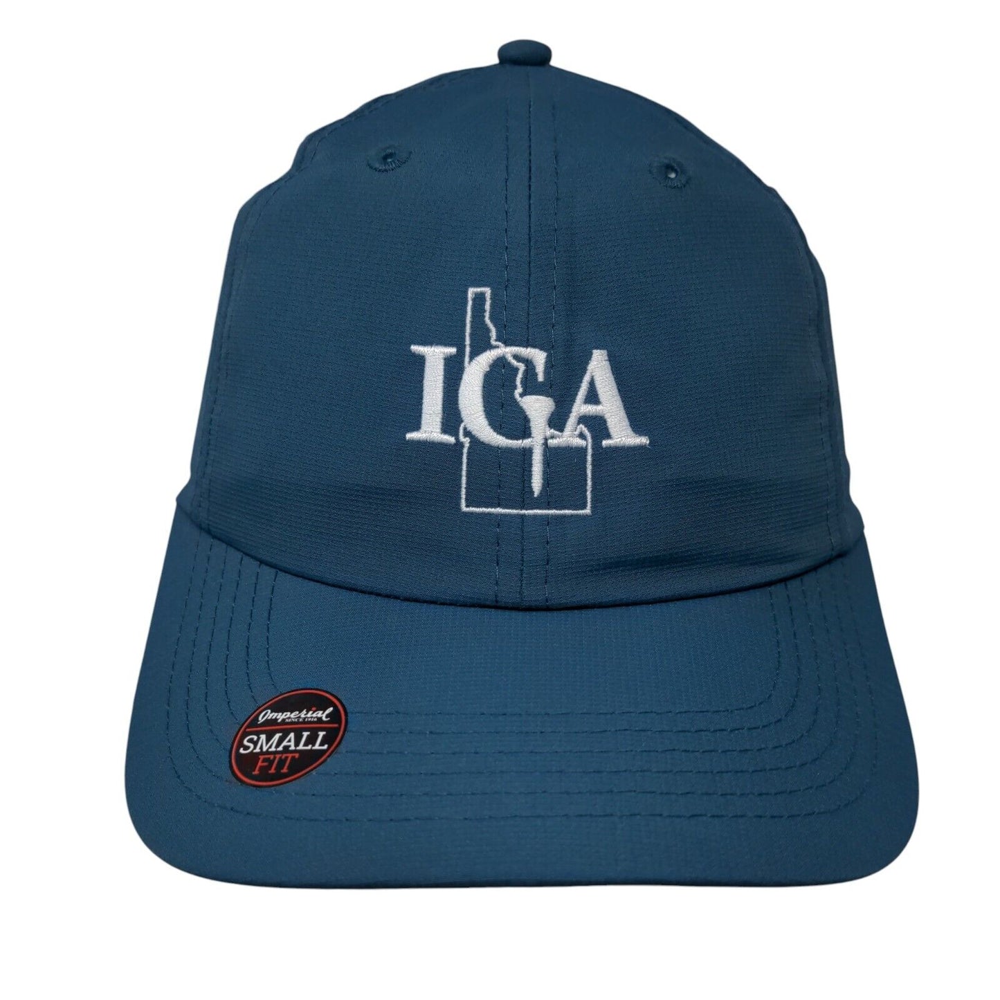 Idaho Golf Association IGA Strapback Hat Blue Small Imperial W/Tags