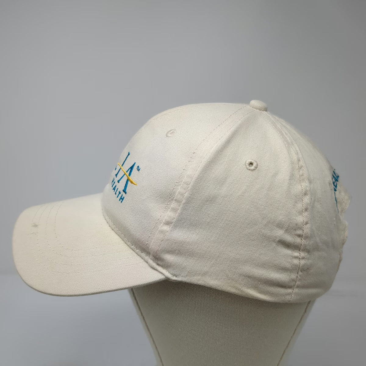 Cap America Baseball Cap Beige OSFM Strapback Aria Health Medical Provider Hat